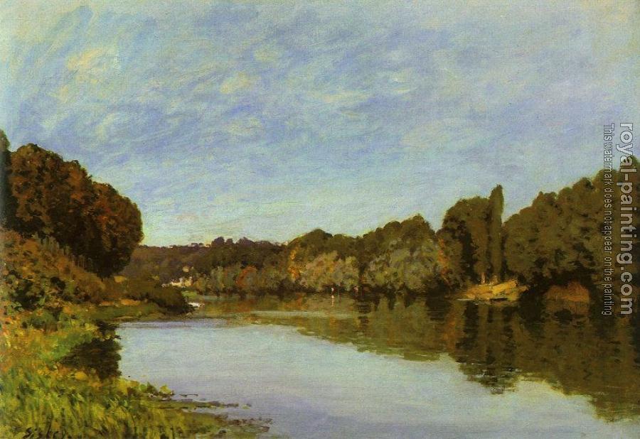 Alfred Sisley : The Seine at Bougival